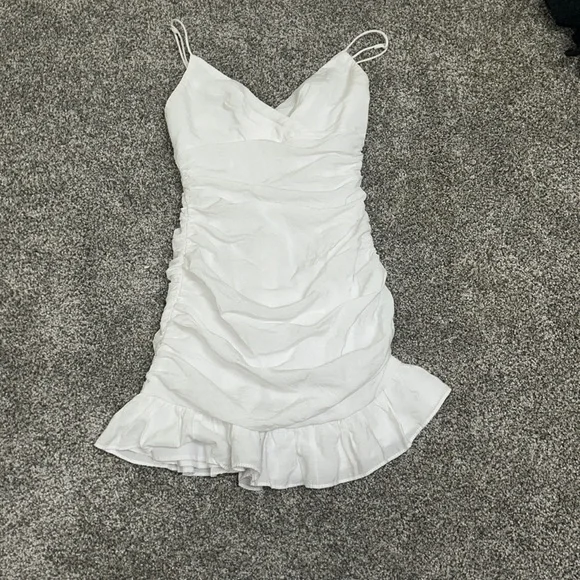 american threads white dress fitted for graduation Walking Into White: The Top White Grad Dresses for 2026  and more! open lace back dress Emerson